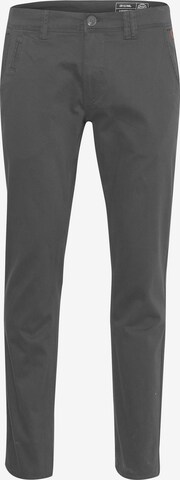 BLEND Regular Chino Pants 'Bhtrompo' in Grey: front