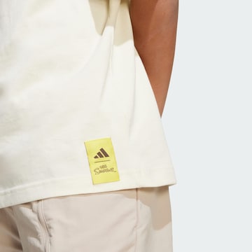 T-Shirt fonctionnel 'The Simpsons' ADIDAS SPORTSWEAR en blanc