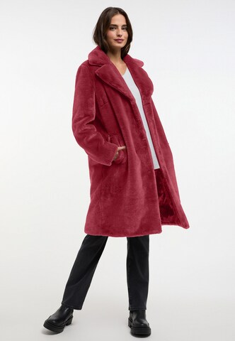 Frieda & Freddies Between-Seasons Coat in Red