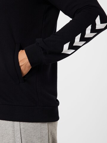 Hummel Sweatjacke in Schwarz