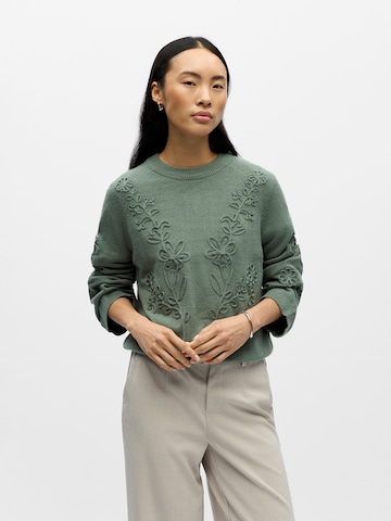 žalia OBJECT Megztinis 'OBJLaney Rubin': priekis