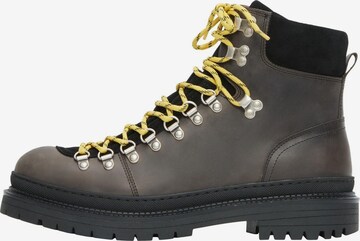 SELECTED HOMME Schnürstiefel in Braun: predná strana