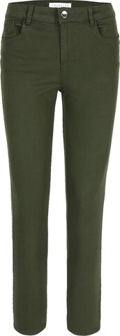 LolaLiza - Skinny Pantalón en verde: frente
