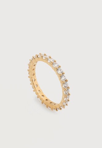 Anello 'MATRIX' di Swarovski in oro: frontale