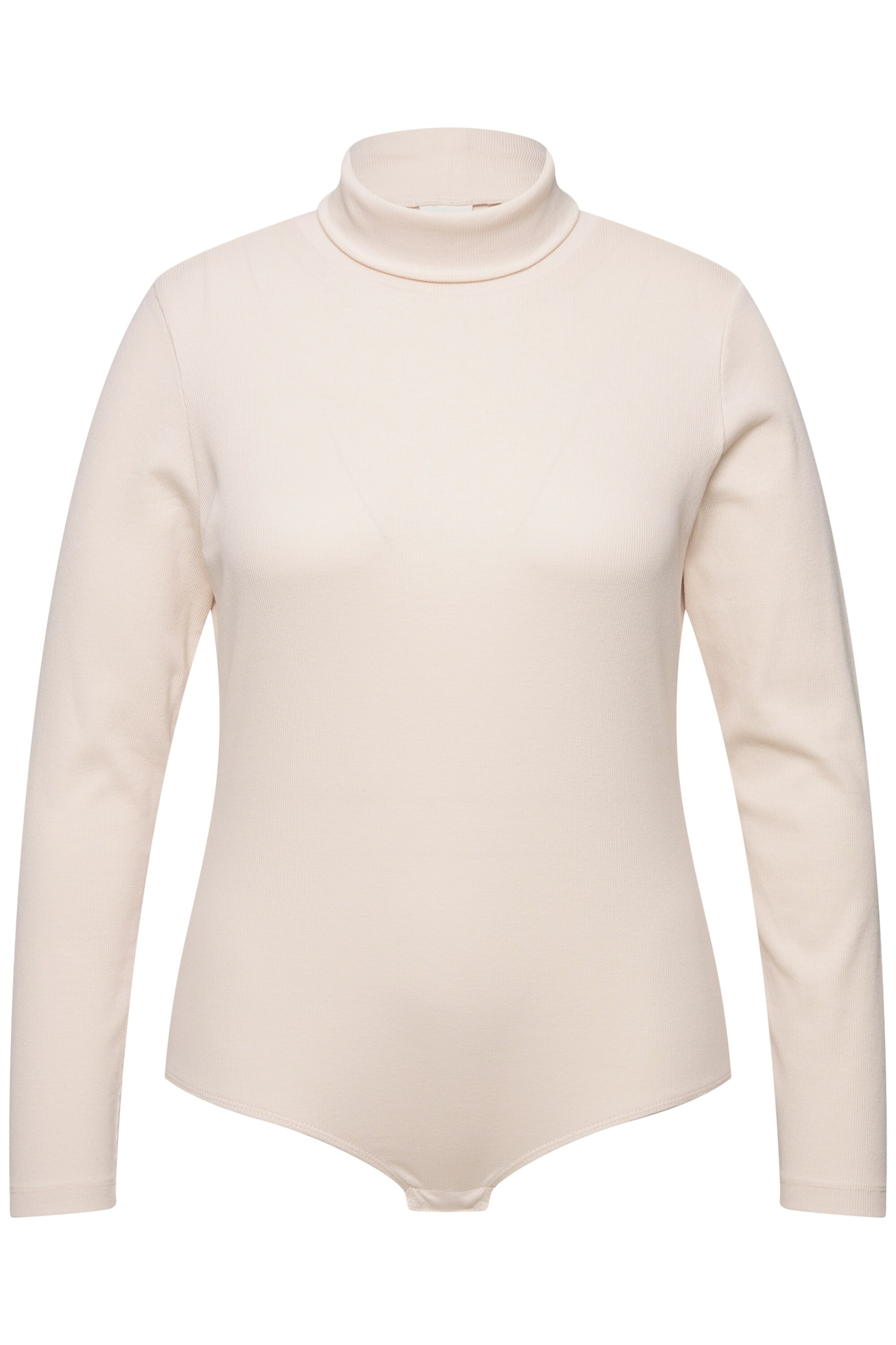 Ulla Popken Shirt bodysuit in Beige: front