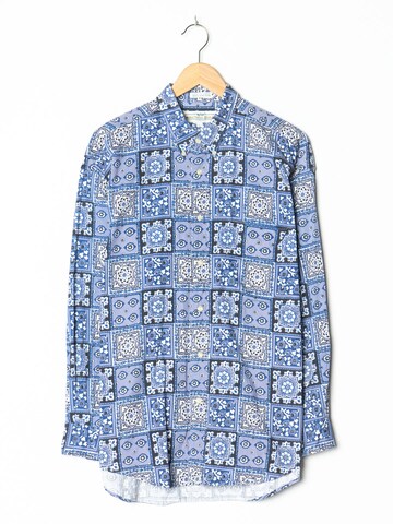 Natural Issue Button Up Shirt in L-XL in Blue: front