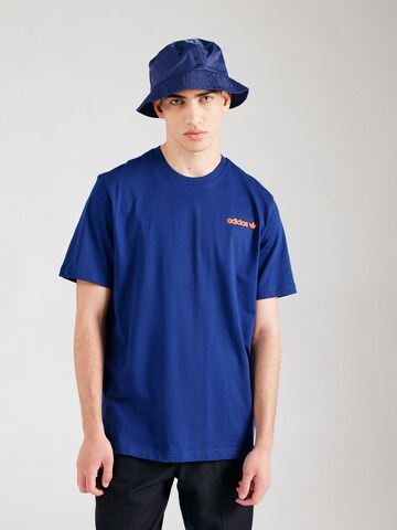 Maglietta 'BEAR CAFE' di ADIDAS ORIGINALS in blu