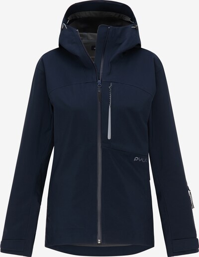 PYUA Veste outdoor en bleu, Vue avec produit