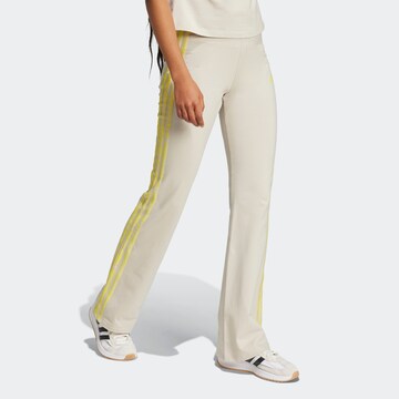 ADIDAS SPORTSWEARFlared/zvonoliki kroj Sportske hlače 'Essentials' - siva boja