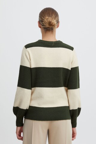 ICHI Sweater 'Eden' in Green