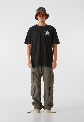 T-Shirt 'Blossom Fusion' Lost Youth en noir