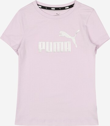 PUMA Shirt in Lila: voorkant