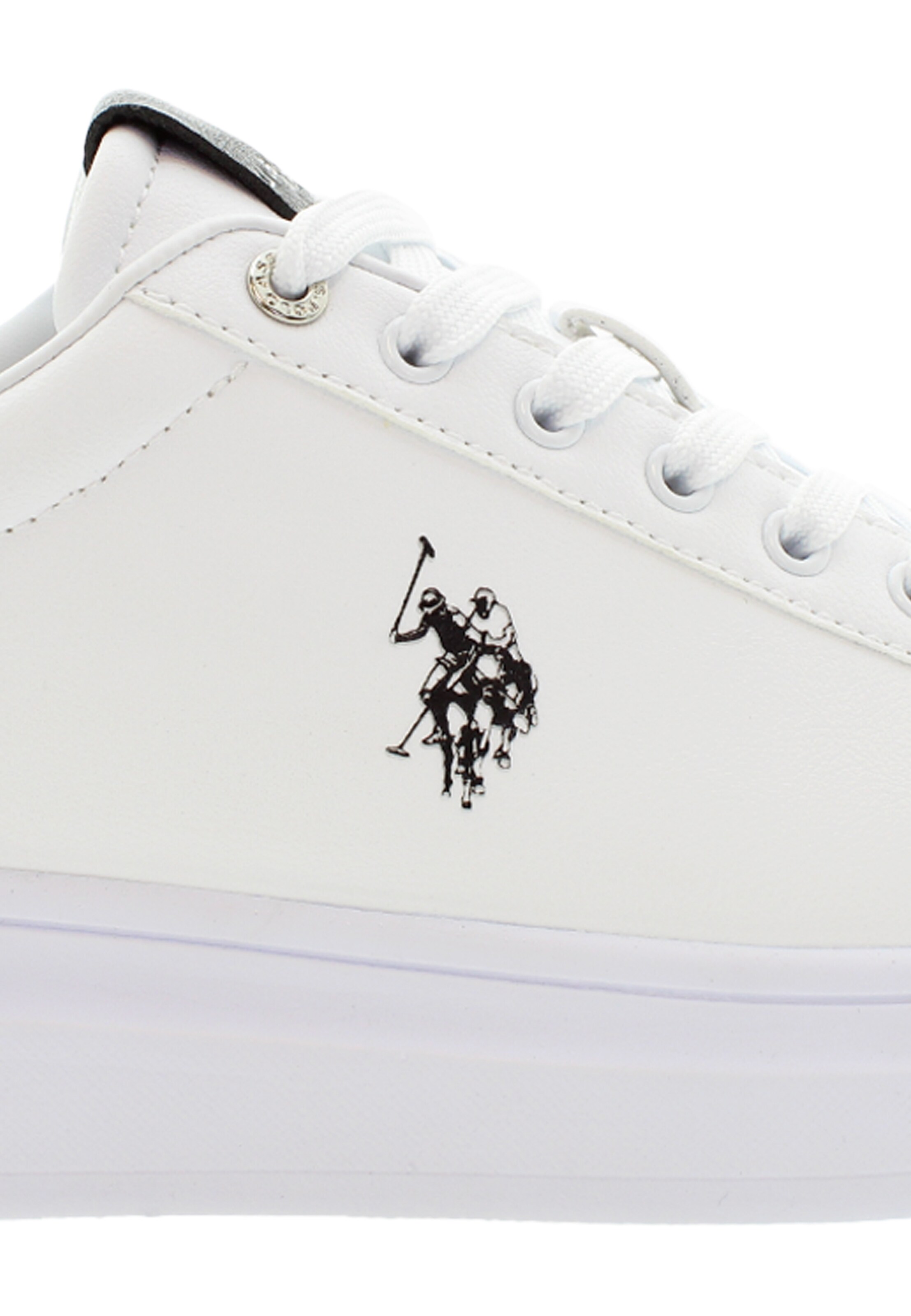 Baskets basses 'Cody' U.S. POLO ASSN. en blanc