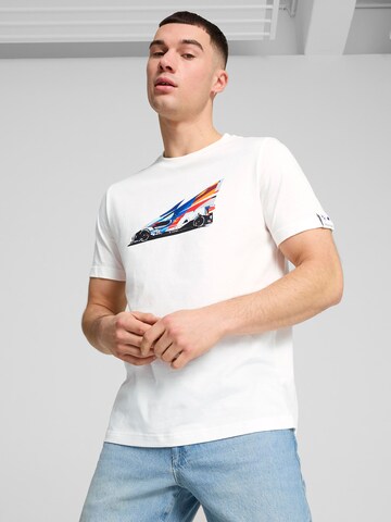 PUMA - Camisa 'BMW MMS CAR' em branco