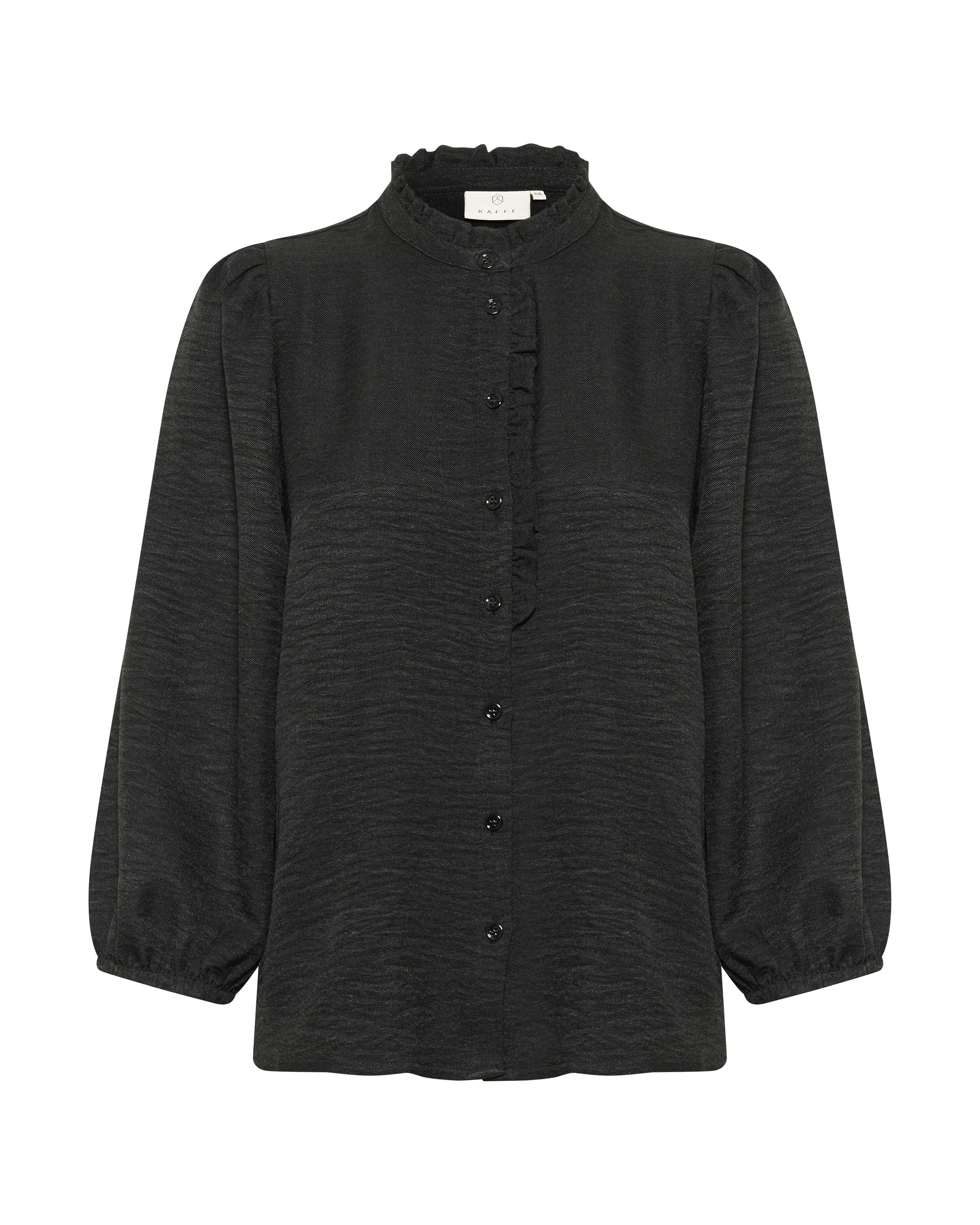 Kaffe Bluse 'Ellen' in Schwarz: Vorderseite