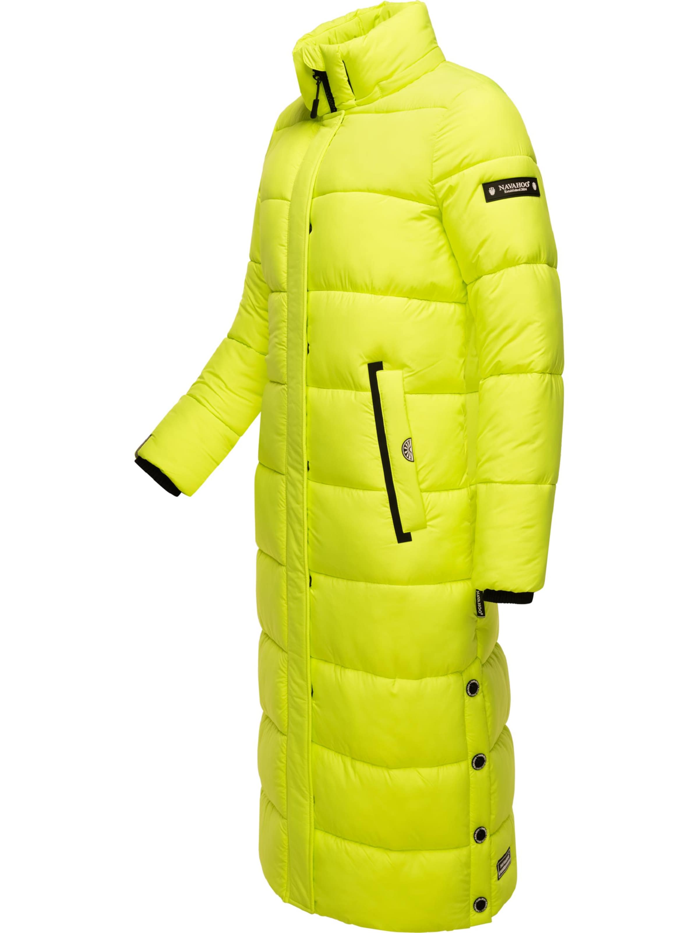 NAVAHOO Зимнее пальто 'Isalie' в Зеленый