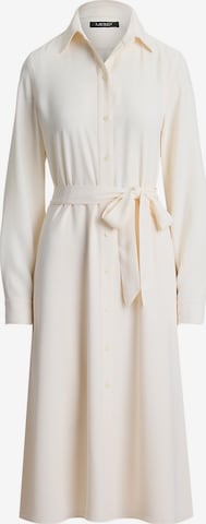 Robe-chemise Lauren Ralph Lauren en beige : devant