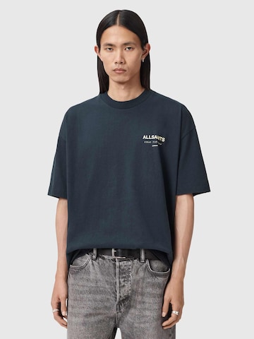 AllSaints Μπλουζάκι 'Underground' σε μπλε