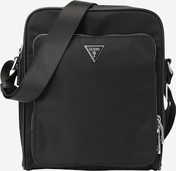 GUESSTorba preko ramena 'Milano' - crna boja: prednji dio