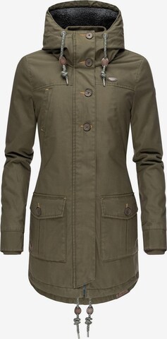 Manteau mi-saison 'Jane' Ragwear en vert