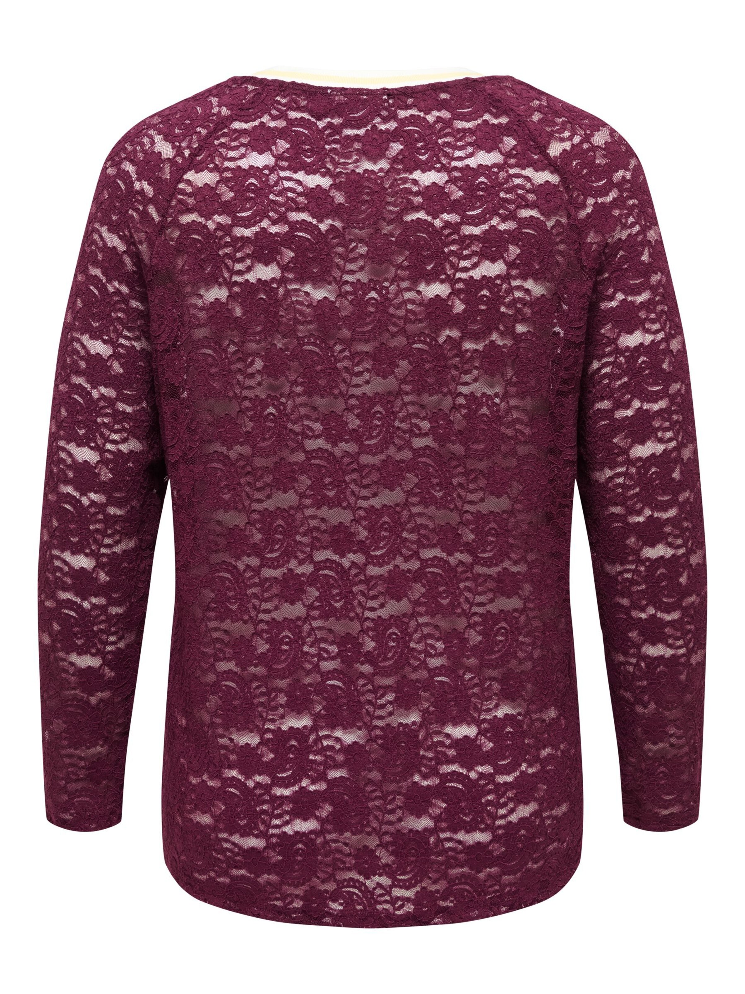 ONLY Carmakoma - Camiseta 'CARKia' en rojo