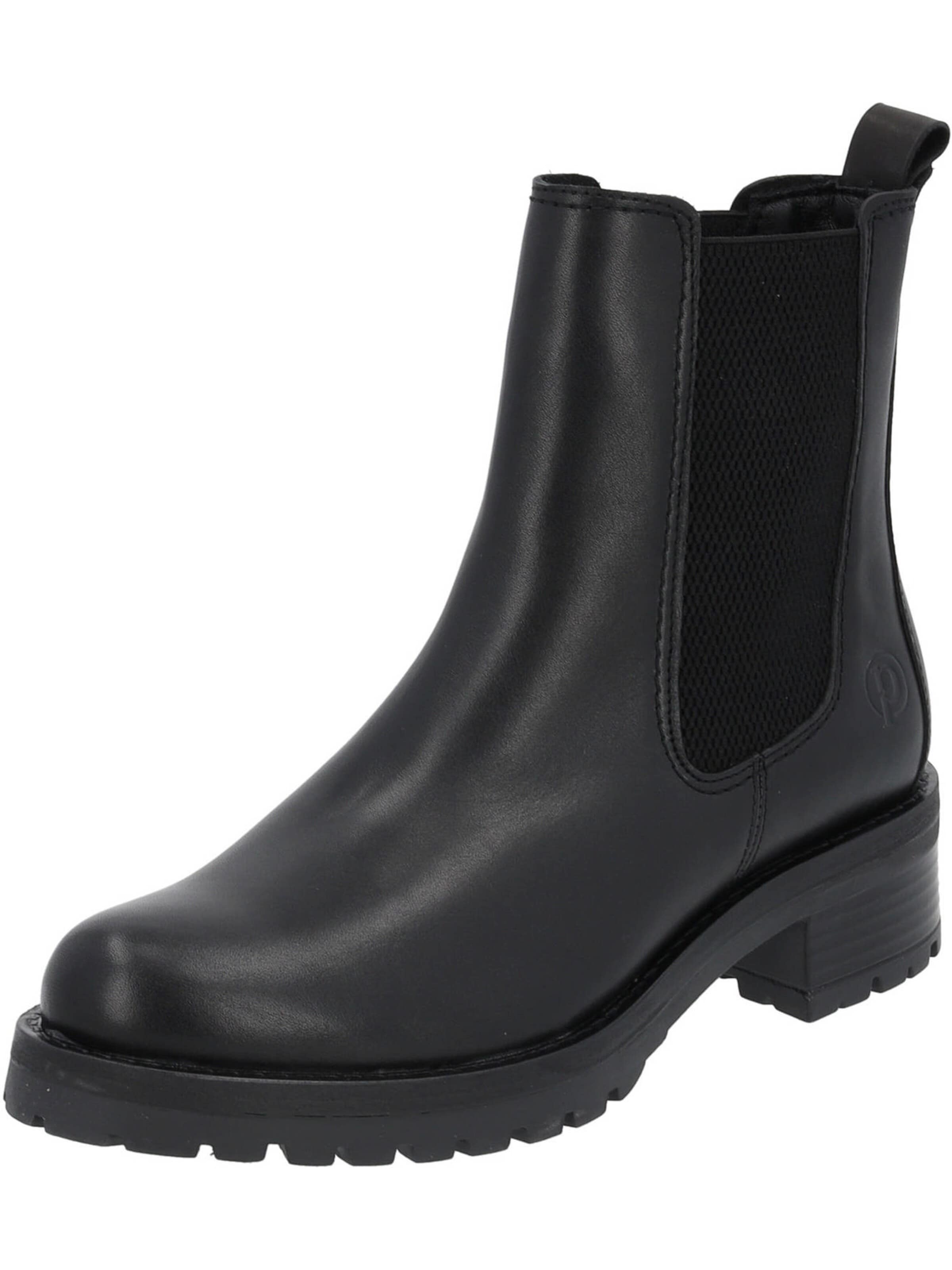 Palado Chelsea boots 'Ginel' in Zwart: voorkant