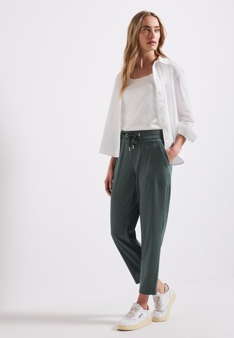 STREET ONE Regular Pants in Green