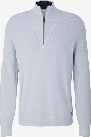 TOM TAILOR Sweater in Blue: front