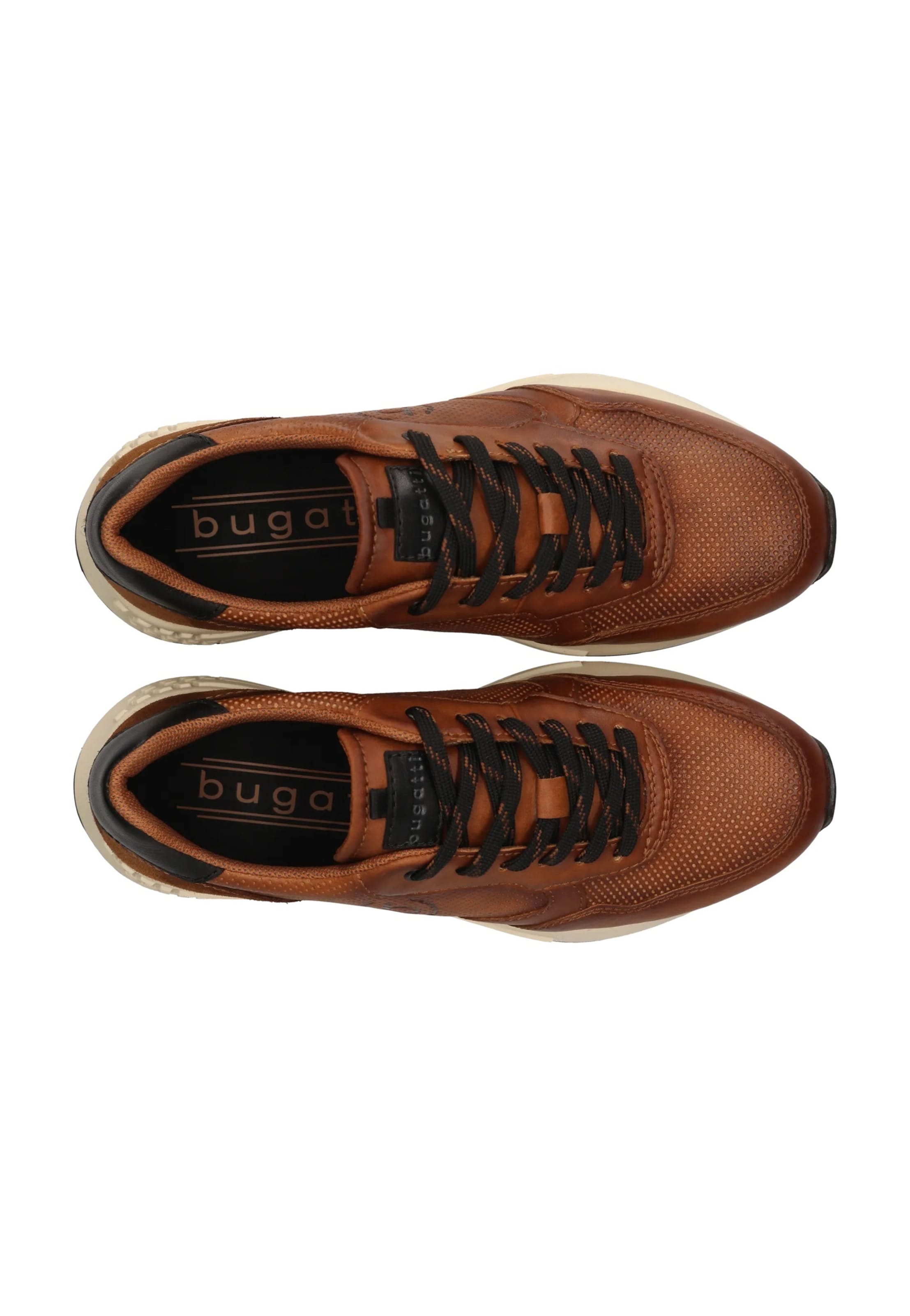 bugatti Lace-Up Shoes 'AX8' in Brown