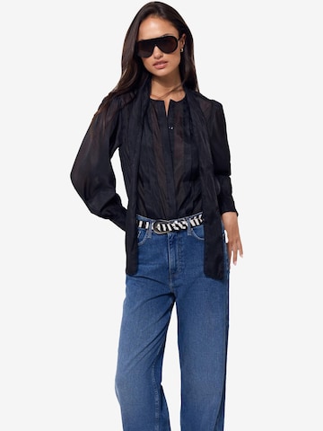 Lipsy Bluza | črna barva: sprednja stran