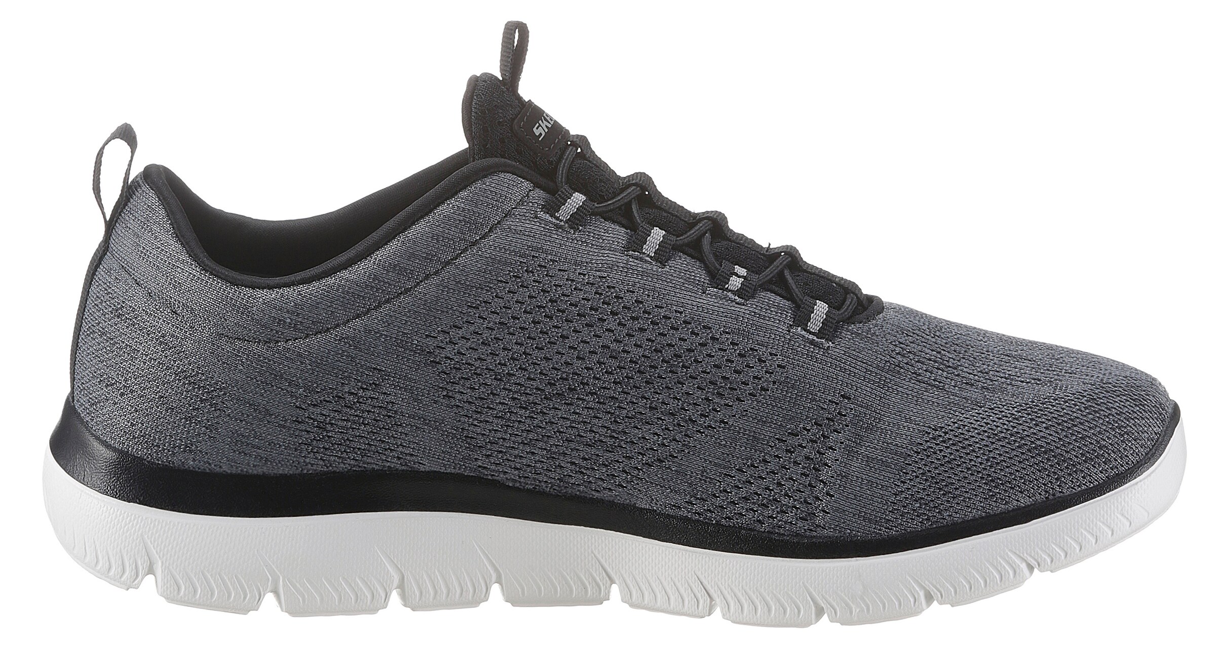 SKECHERS Sneaker low 'Summits Louvin' i grå