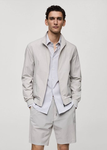 MANGO MAN Jacke 'Moon' in Grau: predná strana