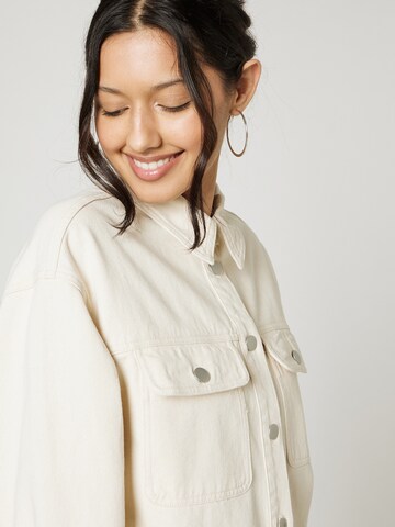 florence by mills exclusive for ABOUT YOU Between-season jacket ' Breeze Block' in Beige