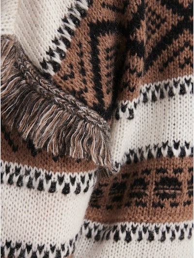 Odd Molly Pull-over 'Ann' en marron / noir / blanc, Vue avec produit