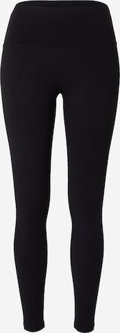 WEEKDAY Skinny Leggingsit 'Chani' värissä musta: etupuoli