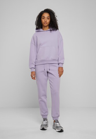 Urban Classics Sweatshirt in Purple