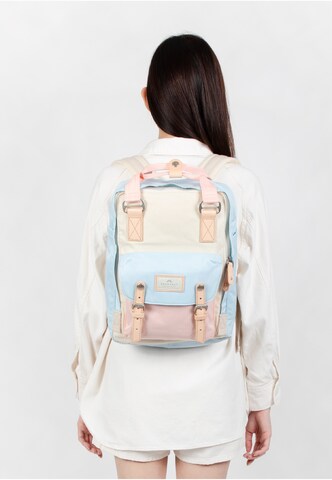 Doughnut Rucksack 'Macaroon' in Beige
