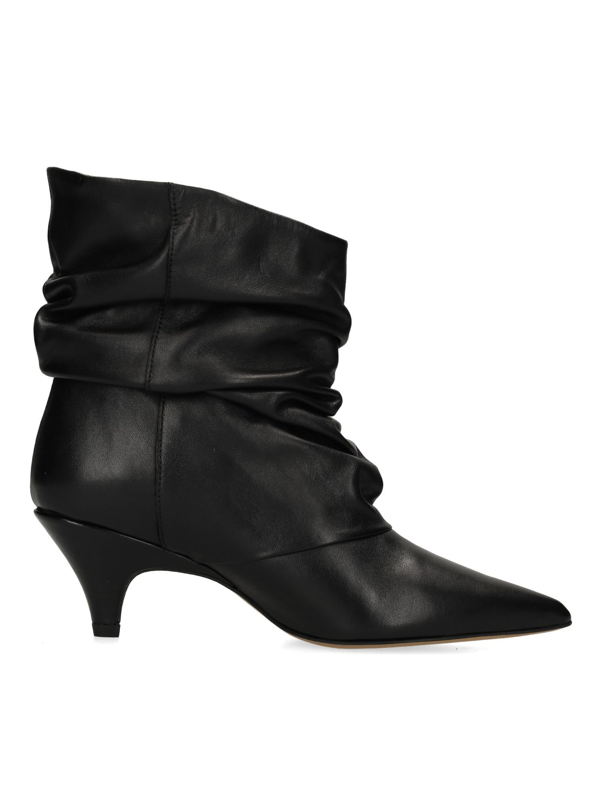 MANFIELD Stiefelette in Schwarz