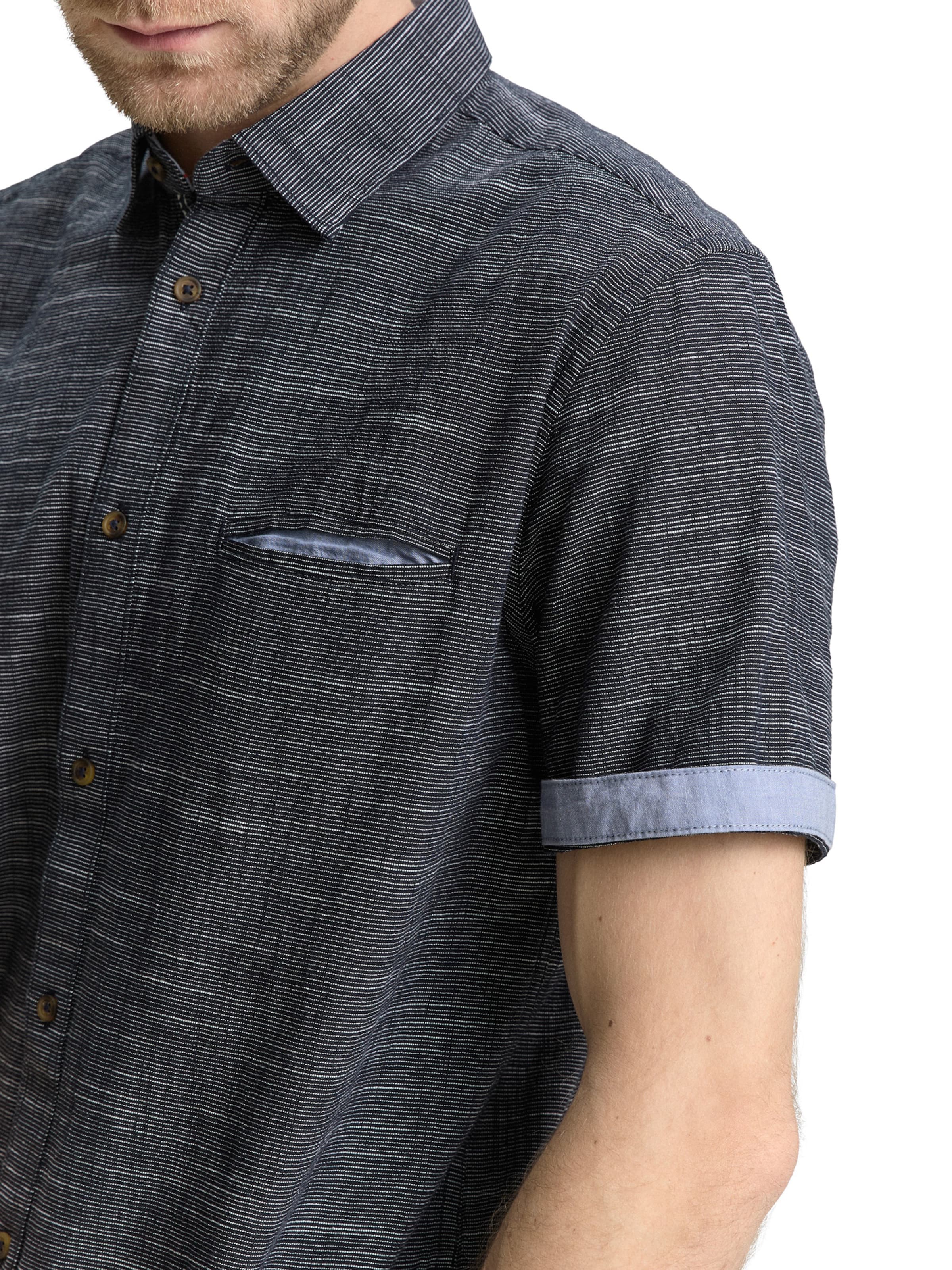 TOM TAILOR Tavaline suurus Triiksärk, värv sinine