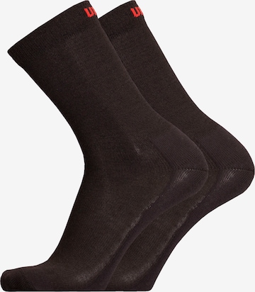 UphillSport Athletic Socks 'TEIJO' in Black: front