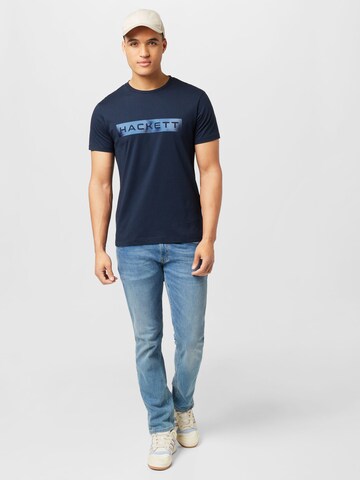 T-Shirt Hackett London en bleu