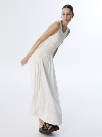 Twist Jurk in Beige