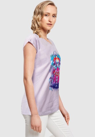 ABSOLUTE CULT Shirt 'Aquaman - Mera Dress' in Lila