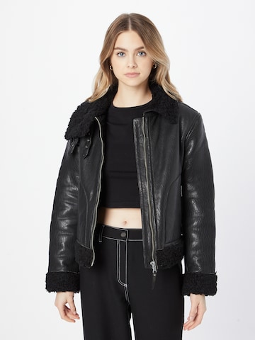 BE EDGY Between-Season Jacket 'Feven' in Black: front