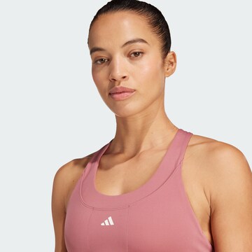 ADIDAS PERFORMANCE Bralette Sports bra 'Run Pocket' in Pink