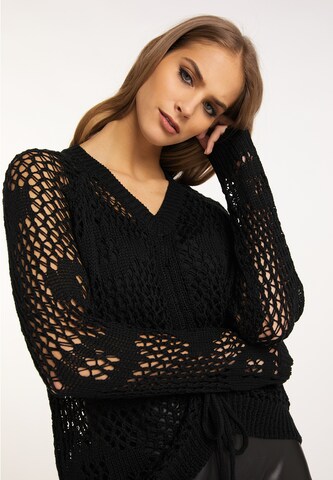 myMo ROCKS Pullover in Schwarz