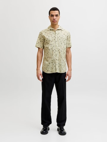 JACK & JONES - Ajuste regular Camisa en amarillo