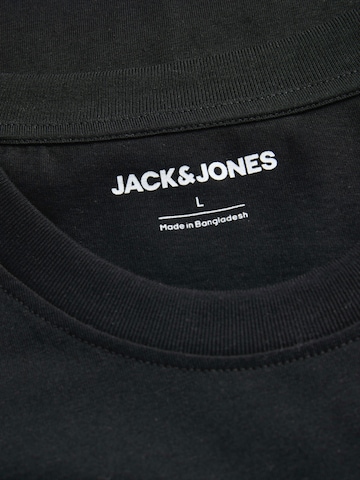Jack & Jones Plus Majica 'JJINDIANA' | črna barva