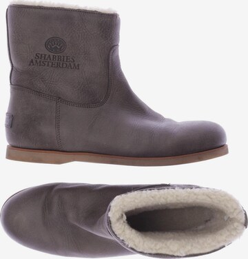 SHABBIES AMSTERDAM Dress Boots in 39 in Grey: front