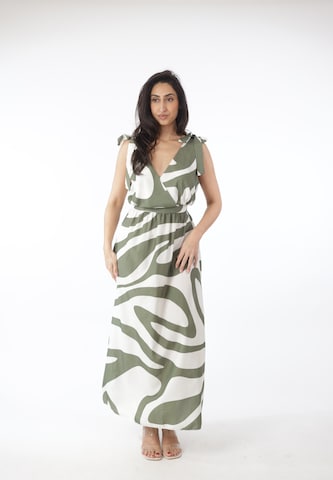 Elara Sommerkjole i grøn